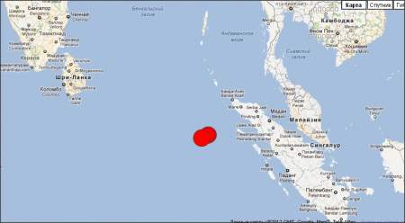 Три сильных толчка произошли у берегов Индонезии, магнитудой 8,9 по шкале Рихтера.