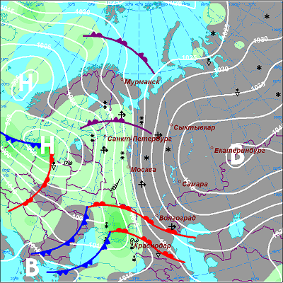 Антициклон в мурманске