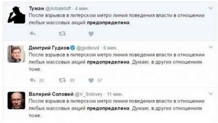 Трагедия в Петербурге: паразиты выползли из нор…