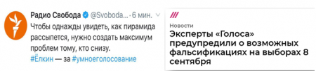  «Эхо Москвы», «Радио Свобода» и «Дождь»: русофобские СМИ пытаются спровоцировать массовые беспорядки