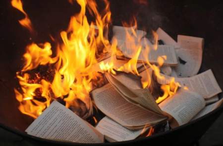 В Штатах активисты BLM начали жечь неугодные книги