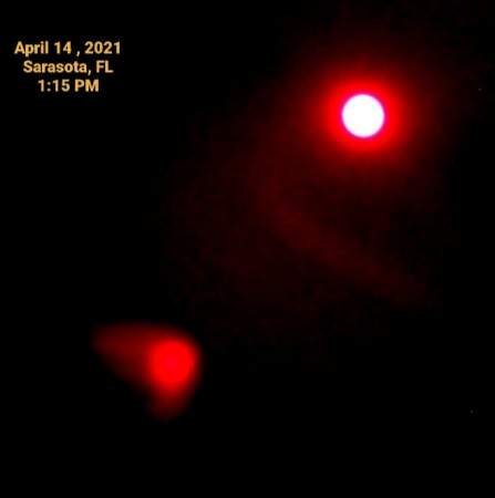 Последние (по времени) снимки телескопа объекта P 7X или по-простому – снимки «Нибиру» (апрель, 2021)